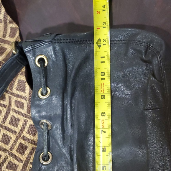 Marc by marc jacobs black leather shoulder crossbody bucket bag - Picture 12 of 16